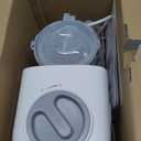 Bear Baby Food Maker with 18.5oz Dual-Layer Steam Baskets, OneStep Baby Food Processor Steamer Puree Blender Grinder Mills, Auto Cooking Grinding&Sterili-zing for Healthy Homemade Baby Food, BPA-Free (White)