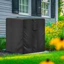 Air Conditioner Covers for Outside, LApapaye Durable Air Conditioner Cover for Winter, Central AC Covers for Outside Dust-Proof Waterproof Withstand Rain and Snow (30 *30 *32 inches)