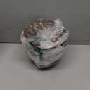 10 Pcs Acacia Wood Small Bowls 4 * 1.6 Inch 8 oz Hand Carved Round Wooden Salad Kitchen Mini Bowls Calabash Dip Tray Charcuterie Accessories for Serving Dipping Condiments Sauce Salsa Candy Nuts