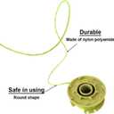 THTEN 0.080" 11ft Replacement Trimmer Spool Compatible Ryobi One Plus AC80RL3 for Ryobi 18v, 24v, and 40v Cordless Trimmers (6 Pack)