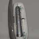 Aquasonic Vibe Series Ultra-Whitening Toothbrush – ADA Accepted Electric Toothbrush - 8 Brush Heads & Travel Case – 40, 000 VPM Motor & Wireless Charging - 4 Modes w Smart Timer – Charcoal Metallic