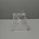 Gelite Stackable Storage Bin Organizer with Handles Acrylic Storage Container for Toy Pantry Kitchen Cabinet Bathroom Closet Office Organization, 11.4x7.5x5.1'', Clear