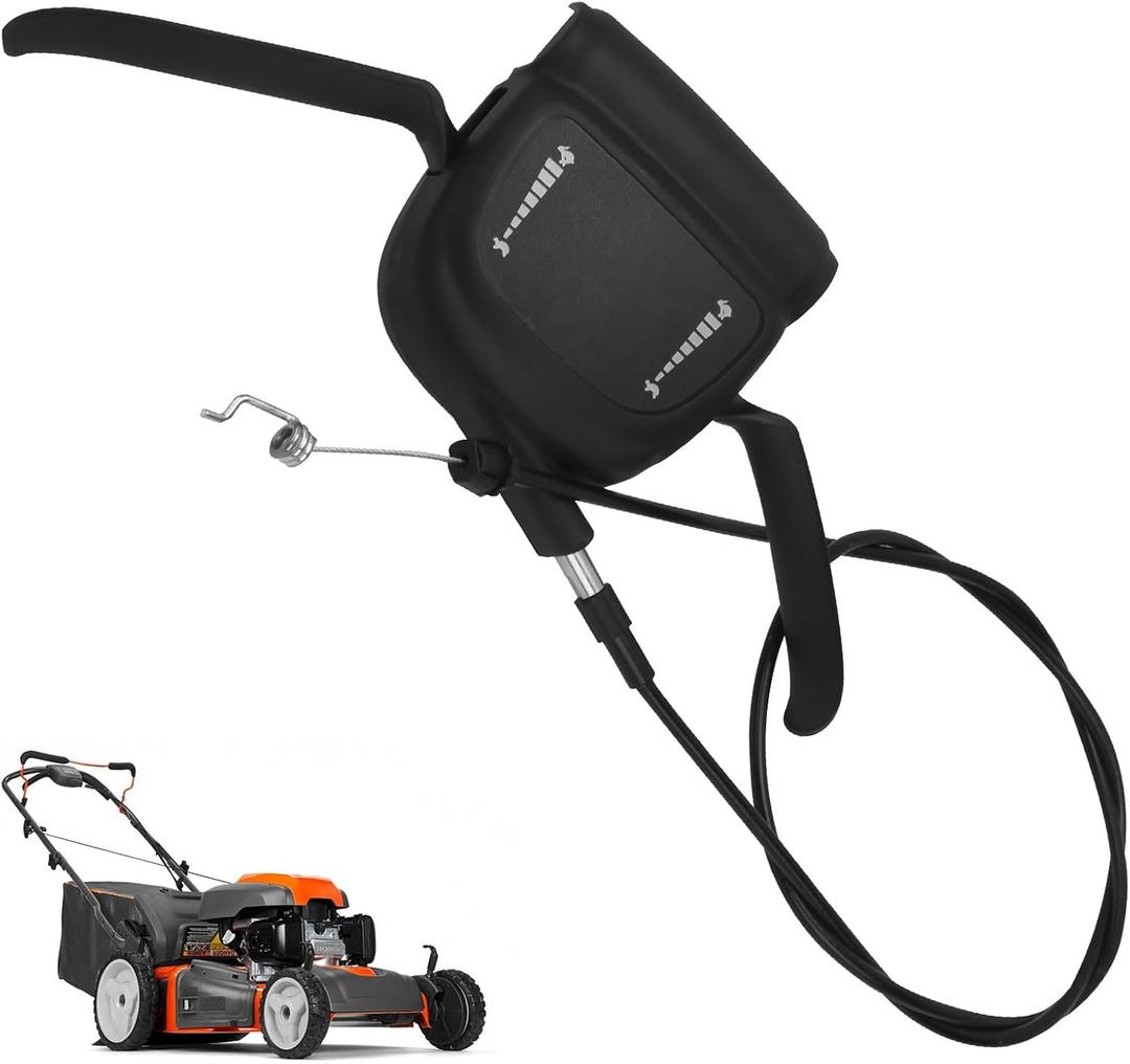 589818808 Control Cable for Husqvarna HU700H HU700L HU725AWD HU725BBC HU800AWD, Also Compatible with Poulan Weed-Eater Mower, Replacement Traction Cable Strap 581950505 501408102 581950501