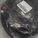 Elecan Dual 6.35mm 1/4 TS to Dual 1/4 TS Stereo Audio Cable 50 Ft, Interconnect Insert Cable, Firm Connection,Flexible Durable Tearable Color-Coded Mono Breakout Cable for Speaker Amplifier Mixer+Ties