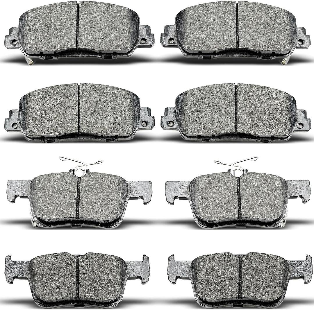 D1654 D2102 8pcs Front Rear Ceramic Brake Pads Sets Fit For 2018 2019 2020 2021 2022 For Honda Accord