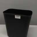 Nipogear 3 Gallons Efficient Trash Can Wastebasket, Fits Under Desk, Kitchen, Home, Office (Black, 3 Gallons) (1 Pack)