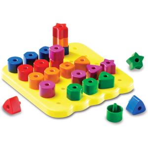 Learning Resources Stacking Shapes Pegboard, Toddler 0