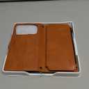 TUCCH Removable Crossbody Case Wallet for iPhone 17 Pro Max 6.9" 2025, Wireless Charging, RFID Blocking 10 Card Slots, Lanyard Wrist Strap, Zipper Pocket, PU Leather, Stand Magnetic Cover, Light Brown