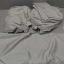 LANE LINEN 100% Cotton Sheets Full Size Set - Highly Durable 600 Thread Count Sateen Weave - Hotel Quality Bedding for A Relaxing Finish to Your Day - Securely Fits Matresses Upto 15'' Deep - Mineral