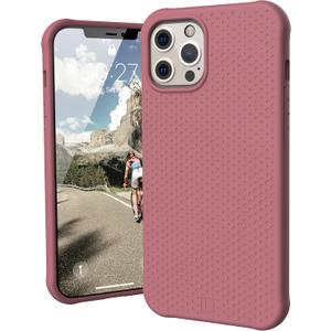 URBAN ARMOR GEAR [U] by UAG Designed for iPhone 12 Pro Max Case [6.7-inch Screen] Case DOT Slim Fit Lightweight Stylish Pattern Impact Resistant Protective Phone Cover, Dusty Rose