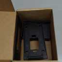 Stainless Steel Doorbell Mount for Ring(2nd Gen - 2020 Release), Doorbell Extender Mount, Adjustable 3.5" to 5.9", Better Visibility and Angle, for Home Rentals, Office (BLACK)