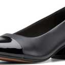 Clarks Women's Marilyn Sara Pumps (8, Black Combi)