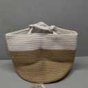 Women Tote Bag Weave Bags Handbag, Trendy Casual Bucket Bag, Striped Shoulder Handbag Weaving Straw Bag