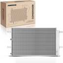 A-Premium Air Conditioning A/C Condenser Compatible with Ford Edge 2007-2010 & Lincoln MKX 2007-2011, 3.5L 3.7L, Replace# 7T4Z19708A