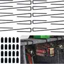 Pistol Rack for Gun Safe,10 PCS Gun Racks Safe Accessories,Handgun Rack for Gun Cabinet,Handgun Hanger Pistol Organizer for Display Stand,Pistol Storage The Perfect Indoor Gun Storage Solution