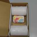 Roshtia 3 Pcs Mexican Tequila Shot Glasses Set 2 oz Talavera Shot Glasses Handmade Ceramic Cups Ceramic Cups for Tequila Lover Bachelorette Party