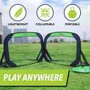 Sport Squad Portable Soccer Goal Net Set, 4 x 3 foot 