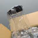 Square Plastic Pitcher with Black Lid, 34 oz - Case Pack of 12 - For Juice, Water, Iced Tea, and Buffet Beverage Service