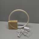 Vivilumens Sunrise Alarm Clock for Heavy Sleepers Adults, Wake-up Light, Sleep Aid 10 White Noise Sound Machines with 30/60/90 Timer, 3 Level Dimmable Touch Table Lamp with Snooze USB Charger Port (Wood Grain)