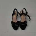 DREAM PAIRS Women's Chunky Heels Open Toe Ankle Strap Sparkly Heels Pump Sandals (9)