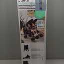 Summer Infant 3Dlite Folding Lightweight Side by Side Double Stroller with 5-Point Safety Harness for Infants and Toddlers, Black