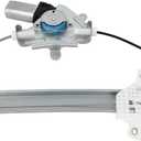 FINDAUTO Power Window Regulator fit for 2012 2013 2014 2015 2016 2017 for Hyundai Accent and Motor Front Right Side,OE751-633