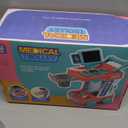 Doctor Kit for Toddlers - Pretend Doctor Play Set for Kids - Role Play Medical Toys with Costume and Stethoscope - Dress Up Doctor Kit for 3 4 5 6 7 8 9 Year Old Boys Girls Christmas Birthday Gift