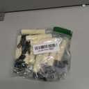 12 PCS Flameless Window Candles - Ivory Battery Operated LED Taper with Remote Updated Timer Function - Christmas Candles Warm White - Perfect for Wedding/Birthday/Party Decor