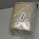 Superio 1.25 Gal Mini Plastic Trash Can with Swing Top Lid Small Waste Bin for Countertop, Desk, Vanity, Bathroom 5 Quart (Beige/Brown)