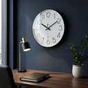 jomparis 16 Inch Large Wall Clock Modern Elegant Style for Living Room Office Kitchen Dining Room