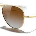 MERRY'S Classic Aviator Military Polarized Sunglasses for Men or Women S8562