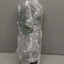 LOVEVOOK Tote Bag for Women with Giant Tumbler Holder Pocket, Puffer Work Travel Laptop Handbag with Zipper for Nurse Teacher (L-17.3 Inch, Black)