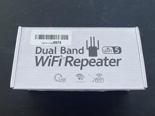 WiFi Extender Signal Booster for Home, WiFi Repeater with Ethernet Port & EasyMesh,123456