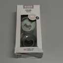 Bibs Pacifiers Color Collection, Set of 2 BPA-Free Latex Pacifiers Made in Europe, Round Nipple Baby Pacifier. (18+ Month (Pack of 2), Sage / Hunter Green)