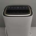 4500 Sq.Ft Dehumidifier for Basement with Drain Hose, 50 Pint Large Best Compressor Dehumidifiers for Home or Garage, Continuous Dehumidifying Features Humidity Display, 24H Timer and Child Lock (White)