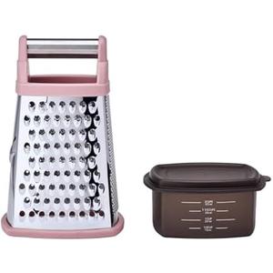 KitchenAid Gourmet Box Grater, Dried Rose, 10 Inch