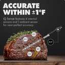 CHEF iQ Sense | Smart Wireless Meat Thermometer | 2 Ultra-Thin Probes | WiFi Unlimited Range | 1000F Heat Safe | 5 Sensors | BBQ, Grill, Oven, Smoker, Air Fryer | Gen3