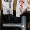 Massage Gun Deep Tissue, Handheld Electric Muscle Massager, High Intensity Percussion Massage Device for Pain Relief with 9 Attachments & 30 Speed(Grey)