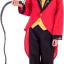 fun shack Kids Ringmaster Costume for Boys and Girls, Circus Ringmaster Outfit for Kids, Fun Carnival Dress-Up M
