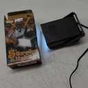 ENUOLI Mini LED Strobe Light White Color with 24 Super Bright LED Variable Speed Control for Christmas Clubs Stage Light Effect DJ Disco Bars Parties Halloween (White Color)