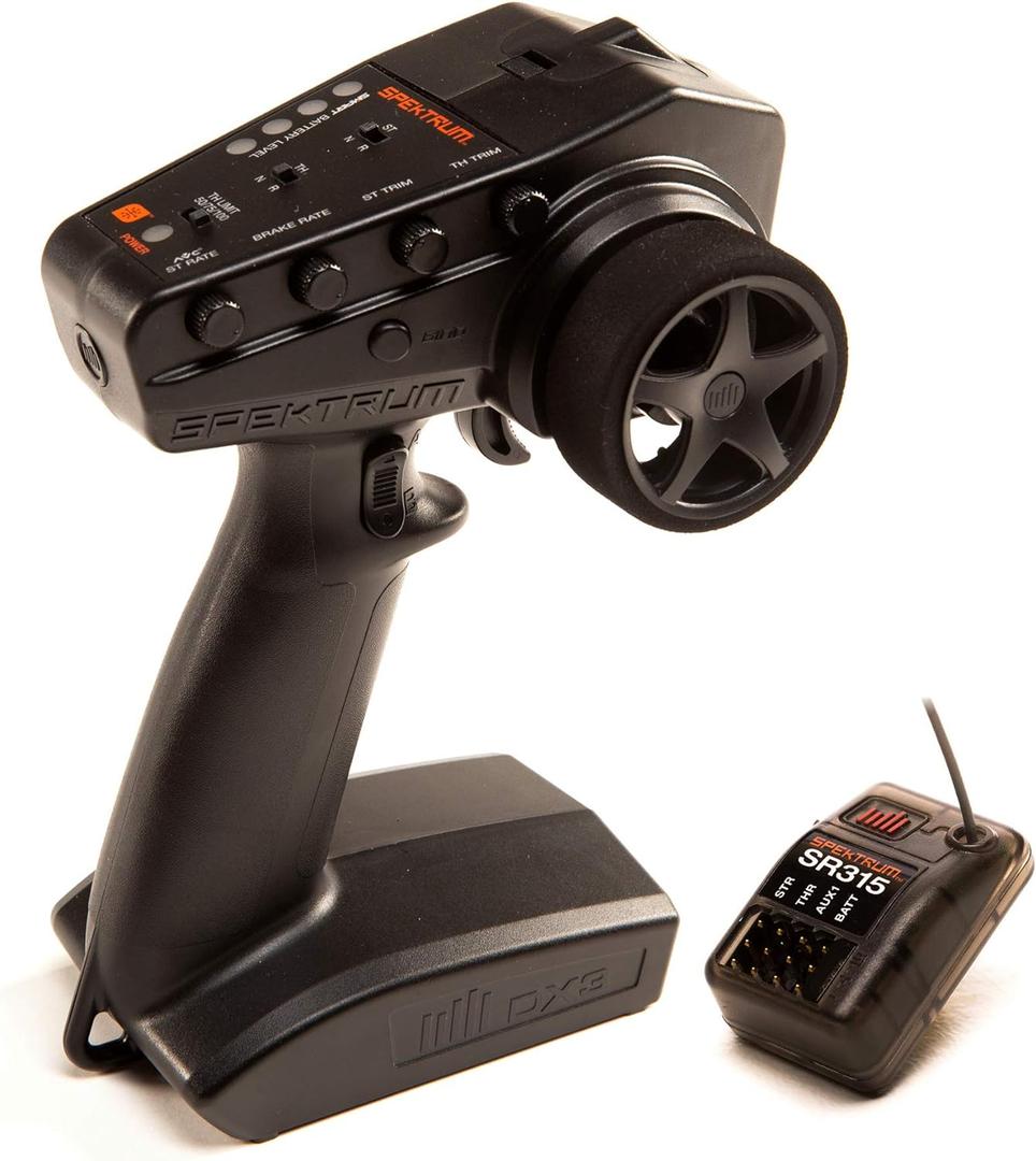 Spektrum DX3 Smart 3-Channel Transmitter with SR315 Receiver, SPM2340 Spektrum DX3 Smart 3-Channel Transmitter with SR315 Receiver, SPM2340