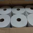 Tork Universal Hand Towel Roll White, Compatible with H21 Dispensers, 100% Recycled Fiber 6 Rolls x 800 Ft (RB8002)