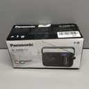 Panasonic Portable AM/FM Radio, Battery Operated Analog Radio, AC Powered, Black (RF-2400-K)