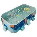 YYW Foldable Swimming Pools Square Above Ground Pool Full Sized Family Pools Garden Big Pool for Adult Kid Dog Outdoor Rust Resistant Easy to Assemble 10ft*65in*22in