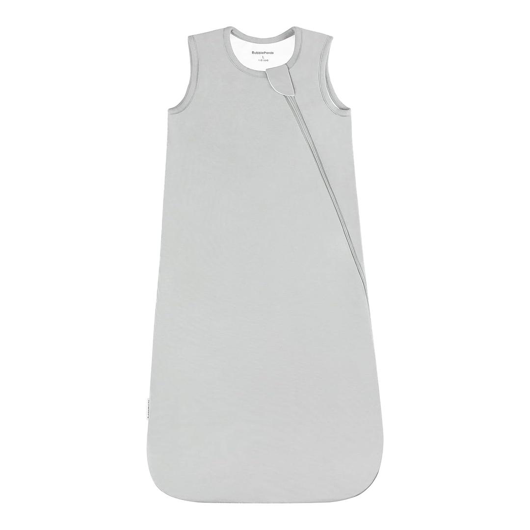 Rayon Made from Bamboo Sleep Sack, 0-6 Months, 2.5 Tog Winter Warm Baby Wearable Blanket, Ultra Soft, Unisex, 2-Way Zipper, Quilted Thick for Newborn Infants (Storm)