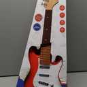 16inch Mini Guitar Toy for Kids and Beginners, Electric Guitar with Strap for Toddlers and Boys and Girls Instrument Toys (Dark Red)