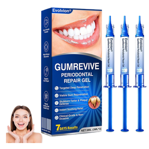 Evolvion GumRevive Periodontal Repair Gel, 2026 New Professional Teeth Restoration Gel, Alcohol & Peroxide Free, Fresh Mint Flavor, Color Correcting, Natural Plant Extract, Gentle Oral Care (1 Pack)
