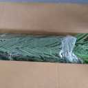 Keeplush 7ft Tall Triple Golden Cane Palm Artificial Tree Large Tropical Palm Tree UV Resistant Fake Plant in Pot for Indoor Outdoor Big House Living Room Outside Patio Office Home Decor 1Pack