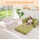MAXYOYO Convertible Sofa Bed for Boys and Girls, Floor Kids Bean Bag Chair