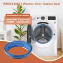 WH05X29521 Washer Door Gasket Seal for GE Washing Machine, Washer Door Boot Gasket Seal Compatible with GFW510SCN0WW GFW510SCN1WW GFW510SCN2WW GFW510SCN3WW Washer,Replacement AP6983548 PS12743602